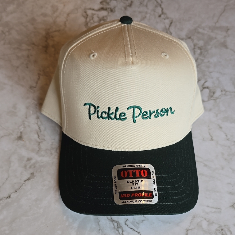 New Pickle Person Cream and Green Cap from Popeyes Chicken